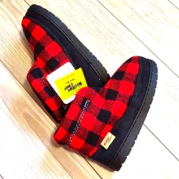 (15-3966)  🔥3/$20🔥  Western Chief Freestyle Buffalo Slippers Sz 1 - Picture 7 of 10